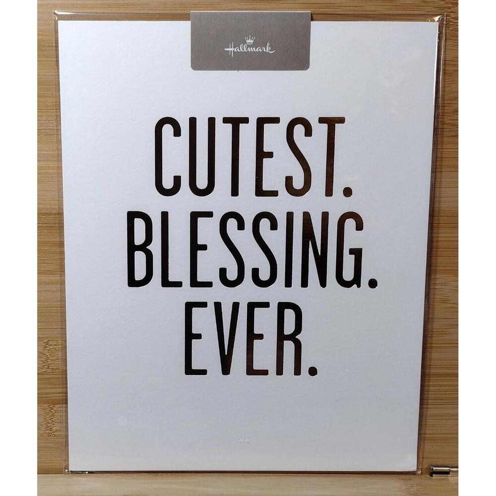 Hallmark 'Cutest Blessing Ever'‎ Wall Art Print